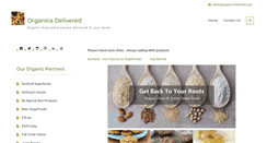 Desktop Screenshot of organics-delivered.com