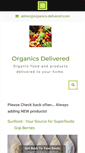 Mobile Screenshot of organics-delivered.com